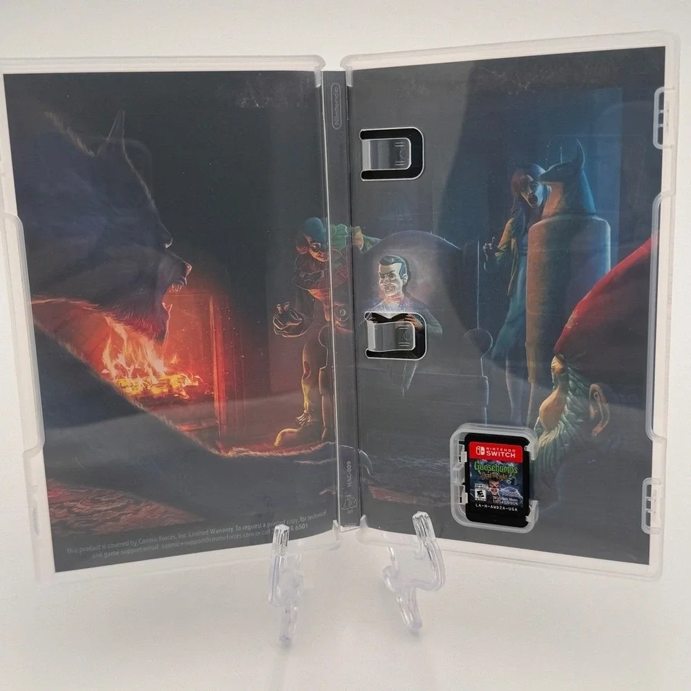Goosebumps Dead of Night Nintendo Switch Physical Game Slappy the Dummy‎ Horror